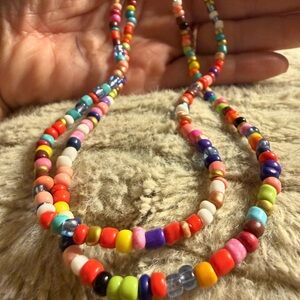 Vibrant Multicolor Beaded Necklace